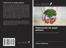 Copertina di Fabricación de papel plátano