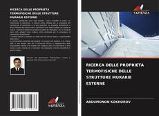 Bookcover of RICERCA DELLE PROPRIETÀ TERMOFISICHE DELLE STRUTTURE MURARIE ESTERNE