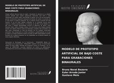 Capa do livro de MODELO DE PROTOTIPO ARTIFICIAL DE BAJO COSTE PARA GRABACIONES BINAURALES 