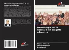 Portada del libro de Metodologia per la ricerca di un progetto educativo