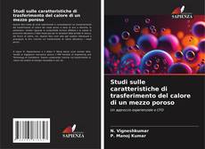Portada del libro de Studi sulle caratteristiche di trasferimento del calore di un mezzo poroso