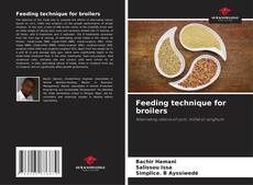 Capa do livro de Feeding technique for broilers 