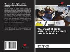 Capa do livro de The impact of digital social networks on young people in Tunisia 