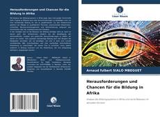 Herausforderungen und Chancen für die Bildung in Afrika kitap kapağı