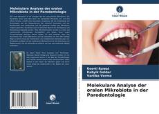 Molekulare Analyse der oralen Mikrobiota in der Parodontologie kitap kapağı