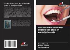 Buchcover von Analisi molecolare del microbiota orale in parodontologia