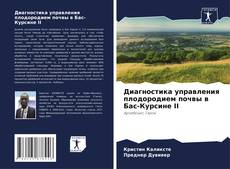 Диагностика управления плодородием почвы в Бас-Курсине II kitap kapağı