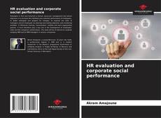 Copertina di HR evaluation and corporate social performance