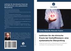 Buchcover von Leitlinien für die klinische Praxis bei Vorhofflimmern: eine systematische Überprüfung