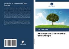 Buchcover von Analysen zu Klimawandel und Energie