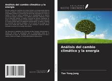 Capa do livro de Análisis del cambio climático y la energía 