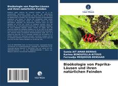 Copertina di Bioökologie von Paprika-Läusen und ihren natürlichen Feinden