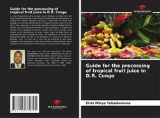 Copertina di Guide for the processing of tropical fruit juice in D.R. Congo