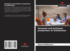 Buchcover von Garment and knitwear production of Uzbekistan
