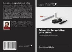 Buchcover von Educación terapéutica para niños
