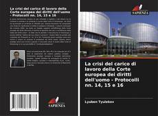 La crisi del carico di lavoro della Corte europea dei diritti dell'uomo - Protocolli nn. 14, 15 e 16 kitap kapağı