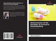 Capa do livro de Determinants of the duration of exclusive breastfeeding 