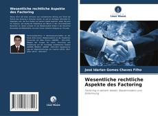 Bookcover of Wesentliche rechtliche Aspekte des Factoring