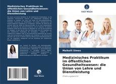 Buchcover von Medizinisches Praktikum im öffentlichen Gesundheitswesen: die Union von Lehre und Dienstleistung
