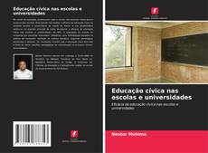 Portada del libro de Educação cívica nas escolas e universidades