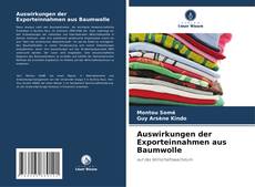 Buchcover von Auswirkungen der Exporteinnahmen aus Baumwolle