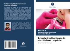 Eckzahnimplikationen in der Kieferorthopädie kitap kapağı