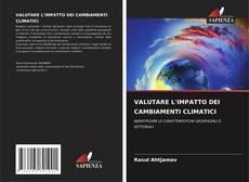 Обложка VALUTARE L'IMPATTO DEI CAMBIAMENTI CLIMATICI