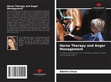 Capa do livro de Horse Therapy and Anger Management 