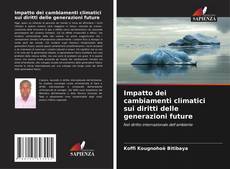 Capa do livro de Impatto dei cambiamenti climatici sui diritti delle generazioni future 