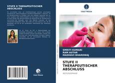 STUFE II THERAPEUTISCHER ABSCHLUSS kitap kapağı