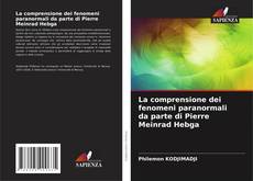 Buchcover von La comprensione dei fenomeni paranormali da parte di Pierre Meinrad Hebga