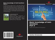 Capa do livro de Basic knowledge of Anti-Semitism Part 3 