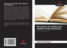 Structure of reality and reality of the structure kitap kapağı