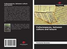 Bookcover of Culturespaces, between culture and leisure