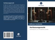 Bookcover of Verfassungsrecht