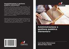 Couverture de Amministrazione e gestione pubblica elementare