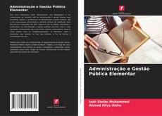 Administração e Gestão Pública Elementar kitap kapağı