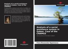 Portada del libro de Analysis of a social assistance system in Gabon. Case of the CNAMGS