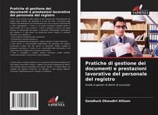 Pratiche di gestione dei documenti e prestazioni lavorative del personale del registro kitap kapağı