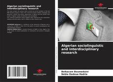 Portada del libro de Algerian sociolinguistic and interdisciplinary research