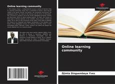 Bookcover of Online learning community