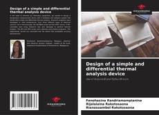 Capa do livro de Design of a simple and differential thermal analysis device 