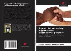 Buchcover von Support for returning migrants with international partners