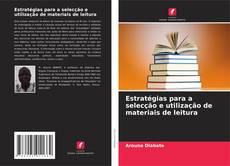 Buchcover von Estratégias para a selecção e utilização de materiais de leitura