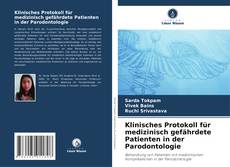 Buchcover von Klinisches Protokoll für medizinisch gefährdete Patienten in der Parodontologie