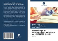 Buchcover von Proceedings of International Conference on IC-IPMTEE (2022)