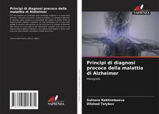 Couverture de Principi di diagnosi precoce della malattia di Alzheimer