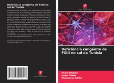 Bookcover of Deficiência congénita de FXIII no sul da Tunísia