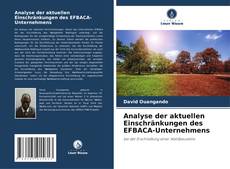 Borítókép a  Analyse der aktuellen Einschränkungen des EFBACA-Unternehmens - hoz