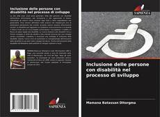Capa do livro de Inclusione delle persone con disabilità nel processo di sviluppo 